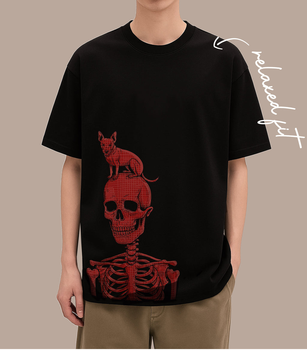 SKELETON AND THE PET