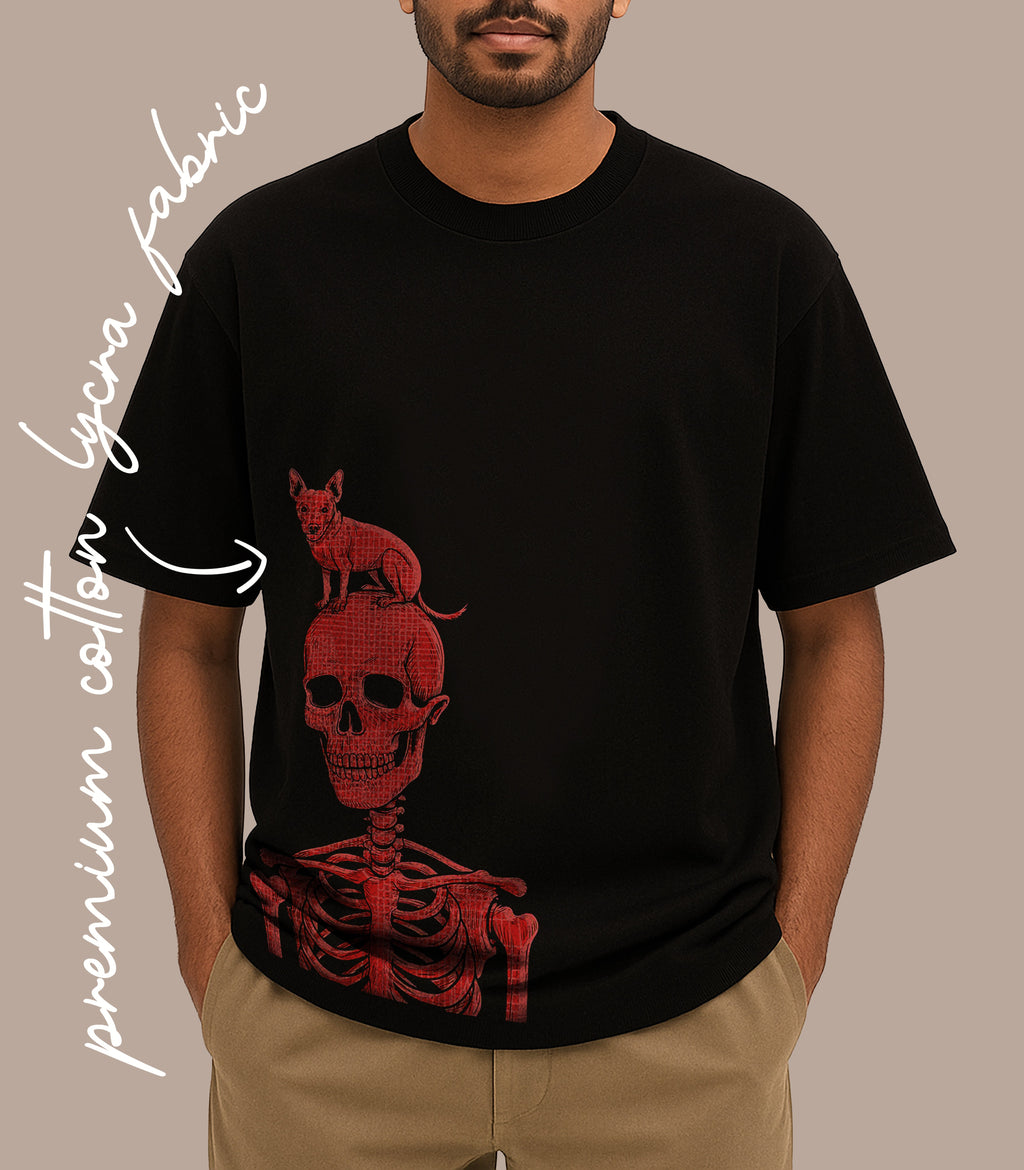 SKELETON AND THE PET