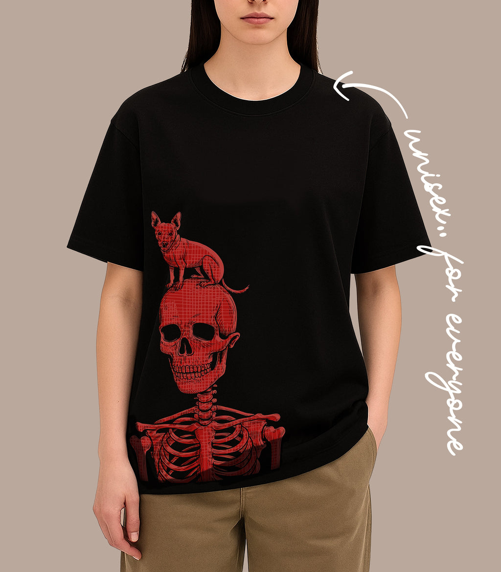 SKELETON AND THE PET